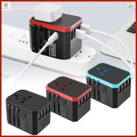 Adaptor Traveling อะแดปเตอร์เดินทางสากลอะแดปเตอร์ปลั๊กหัวแปลงสากล Adaptor Traveling ที่มี4.4A USB/1 2.4A ประเภท C/อะแดปเตอร์ปลั๊กเสียบ AC