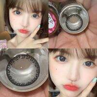 ✨Gray ขนาดตาโต (Bigeyes)☀️กรองแสง uv ✔️จดทะเบียนถูกต้อง ??เลนส์สัญชาติเกาหลี??