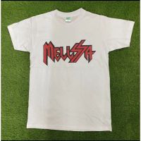 MELISSA Kami MAT ROCK White Rock band shirts rockers T-shirt # bonjovi Steve Vai Metallica OS cromok Ella xpdc langsuyr เสื้อยืดผู้ชาย