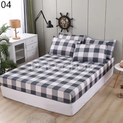 ผ้าปูที่นอน Da1/1-04 แบบรัดรอบเตียง ขนาด 3.5 ฟุต 5 ฟุต 6 ฟุต （ไม่รวมปลอกหมอน）เตียงสูง10 นิ้ว ไม่มีรอยต่อ ไม่ลอกง่าย