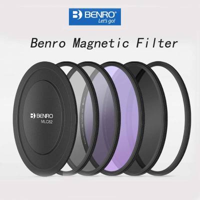 Benro Magnetic IR 720 Infrared ND1000 ND64 ND8 CPL GND0.9 Black Mist 1/4 Natural Night  52 58 62 67 72 77 82mm Filter With Ring Filters