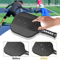 Pickleball Paddle Board ยางลบ Pickleball Racket Dust Collector แบบพกพาอเนกประสงค์ Paddle Board Cleaner น้ำหนักเบาสามารถลบร่องรอยฝุ่นและรอยขีดข่วนเล็กน้อยได้อย่างสมเหตุสมผล