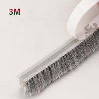 1Roll 5/10Meters Pile Brush Seal Weatherstrip Dust Proof Strip Air Leakage At Door Seam and Door Bottom Warm Windproof Artifact Decorative Door Stops