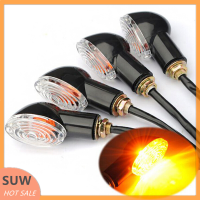 ? SUW ไฟเลี้ยวรถจักรยานยนต์12V 10W สัญญาณไฟกะพริบสีเหลือง