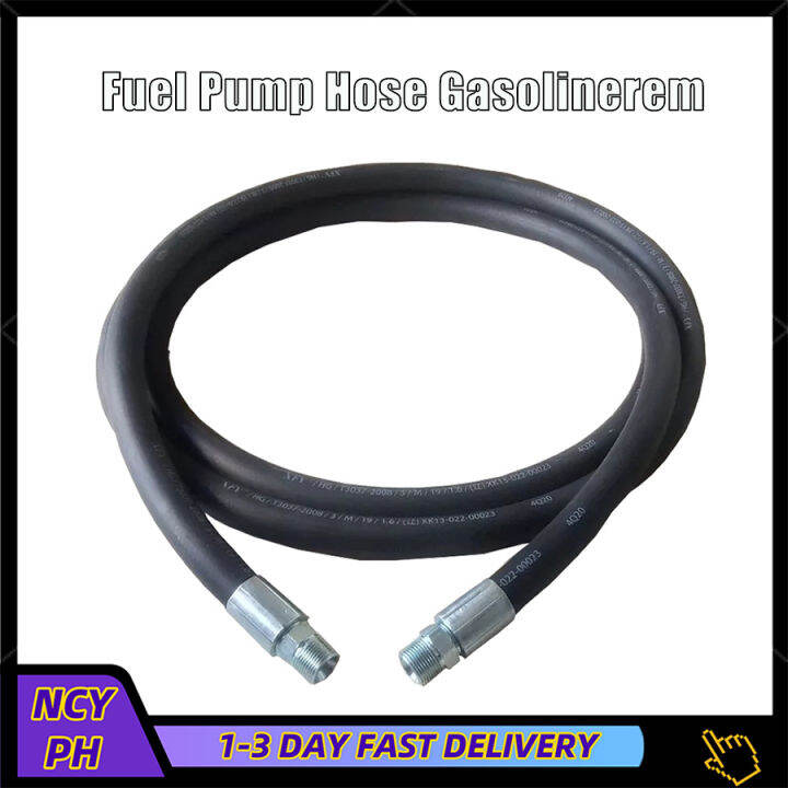 XFY Fuel Pump Hose Gasoline Dispenser Hose 3/4” x 15ft Lazada PH