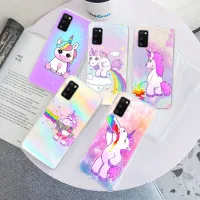 อ่อนนุ่ม เคสโทรศัพท์ หรับ Realme Narzo 6I 5I 20 50 6S 10 50a 3I Q3i Q3 5 3 5S 6 50I 30A 9 30 Plus Prime Pro TPU ปก Tr48 Cute Unicorn