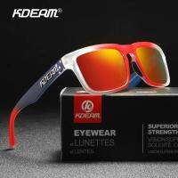 ▩ KDEAM 2023 แว่นตากันแดด Polarized TR90 ทรงสี่เหลี่ยม พร้อมกล่อง สําหรับผู้ชาย