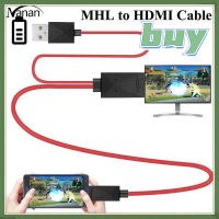 อะแดปเตอร์ HDMI สำหรับ Micro USB เป็น HDMI,อะแดปเตอร์สายทีวี1080P HD สำหรับ Samsung S3 S4 S5