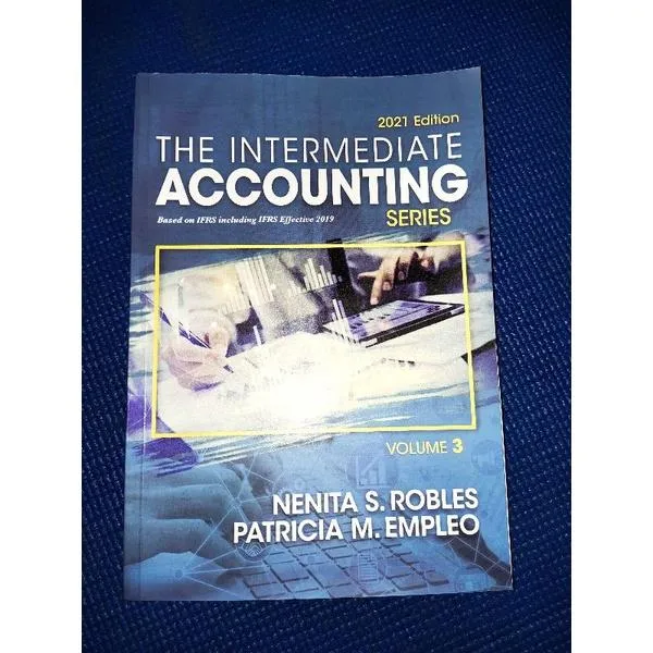 Original The Intermediate Accounting Vol.3 2021 Edition By Robles And ...