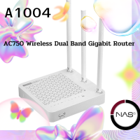 A1004 AC750 Wireless Dual Band Gigabit Router