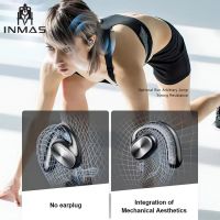 ❏๑ 2023 IP7 Waterproof 5.0 Bone Conduction Headphones Noise Cancelling Wireless Headset With Mic Over Ear Earbuds