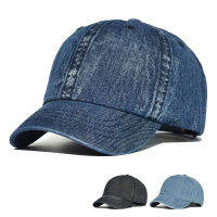 A SHORT Brim Denim เบสบอลหมวกผู้ชายผู้หญิงแฟชั่นหมวกพ่อ Casual ปรับ Trucker สไตล์ Low ProfileM