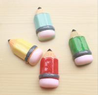 New Cute School Items Mini Pencil Book Flatback Resin Cabochon Embellishments Diy Scrapbooking Phone Hair Bow Accessories