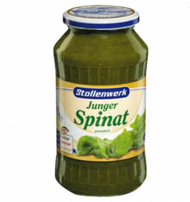 👉HOT Items👉 Stollenwerk Sieved Spinach (Junger Spinat)-🚩 650g