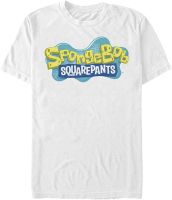 Nickelodeon Mens Big &amp; Tall Spongebob Logo T-Shirt