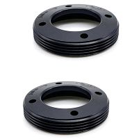 2X Crank Arm Cap Compatible for SRAM Dub System,Black Aluminum Alloy /M30 Side Cover BB30 /Dub, Crank Arm Fixing Cap