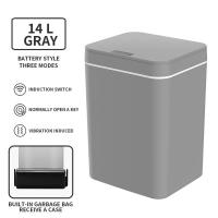 14L Inligent Trash Can Automatic Sensor Dustbin Smart Sensor Electric Waste Bin Home Rubbish Can For Kitchen Bathroom Garbage
