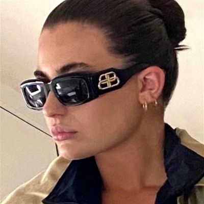 Women 39;s sunglasses street shot concave shape Outdoor UV400 sunshade mirror suitable for both men and women