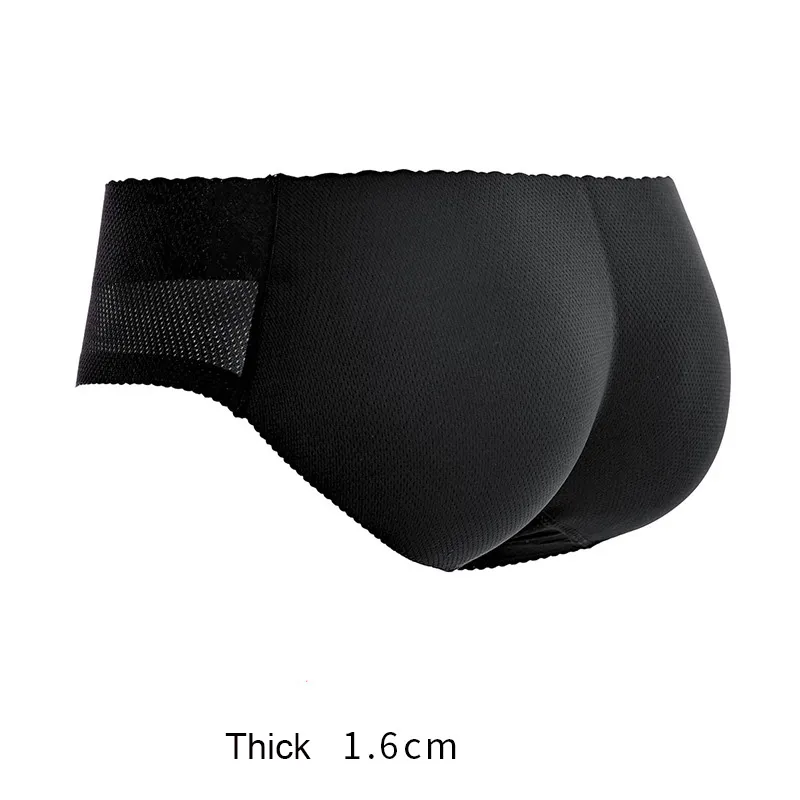 Women Sponge Padded Push Up Panties Butt Lifter Fake Ass Briefs Butt Hip  Enhancer Seamless Control Panties Buttocks Lingerie