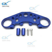 CK รถจักรยานยนต์ด้านบน Triple Clamp Cnc อลูมิเนียมบนส้อมผู้ถือแผงการปรับเปลี่ยนชิ้นส่วนเข้ากันได้สำหรับ R15