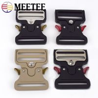 【cw】 Meetee 1/2/4pcs 50mm Metal Strap Belt Buckle Outdoor Quick Release Buckles Adjustable DIY Bag Clothes Leather Hardware Accessory !