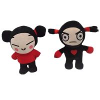 Pucca Garu ตุ๊กตาหนานุ่มตุ๊กตาสไตล์จีนหมอนสำหรับนอนตุ๊กตายัดนุ่นของขวัญวันเกิดคู่แต่งงาน25Cm