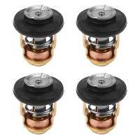 4X 50 Degree Outboard Thermostat Replacement for Yamaha Honda 6 Horsepower to 40 Horsepower 2 Strokes