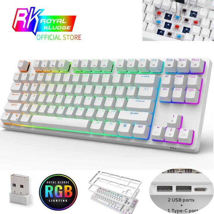 Mechanical Keyboard Wireless Royal Kludge Rk Royal Kludge Mechanical