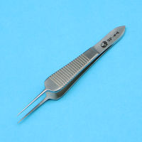 Double eyelid hook tweezers eyelid fine beauty fat tweezers no hook tethered tweezers ophthalmic clamp platform