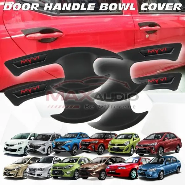 Car Door Handle Protector TOYOTA HILUX REVO 2015 - 2022 Inner Bowl