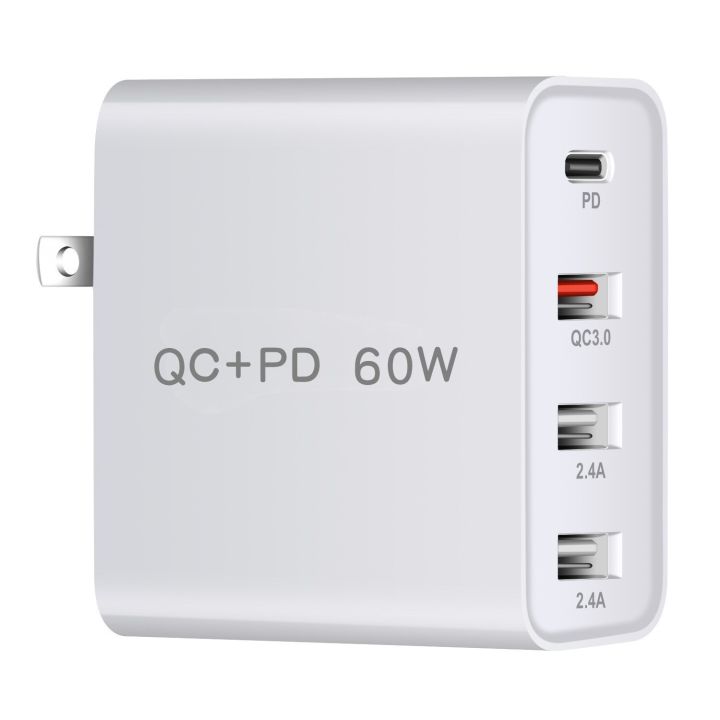 pd-สี่พอร์ต-qc3-0พับสองด้านแบบพับได้มาตรฐาน60w-โทรศัพท์มือถือหัวชาร์จอเมริกัน