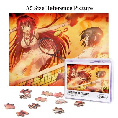 Rias High School DxD Gremory (3) Wooden Jigsaw Puzzle 500 Pieces Educational Toy Painting Art Decor Decompression toys 500pcs