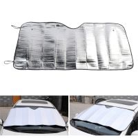 【CW】 130x60cm Car Window Cover Windshield Front Sunshade UV Film Foam