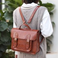 Korean Version women Backpack 2022 New Multifunction Female Big Tote bag PU Leather College Style Shoulder Bag student schoolbag