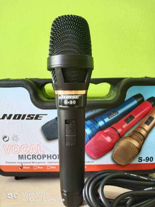 Microphone Mic Mix Kabel Murah NOISE S90 Microfon Suara Bagus Nyaring