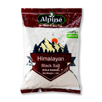 สินค้ามาใหม่! อัลไพน์ เกลือหิมาลายันสีดำ 1 กก. Alpine Himalayan Black Salt 1 kg ล็อตใหม่มาล่าสุด สินค้าสด มีเก็บเงินปลายทาง