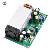 Ziqqucu โมดูล DC-DC เครื่องแปลงไฟสเต็ปดาลง DC 12V-75V ถึง5-48V 25A ปรับแรงดันไฟฟ้าได้ตัวแปลงขาลง