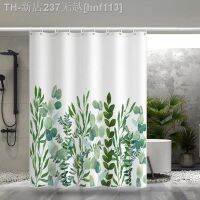 【CW】❈◇☌  Pattern Mould Proof Shower Curtain Accessories Textile