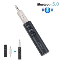 Universal Wireless Bluetooth 5.0 Receiver Adapter 3.5mm Jack For Car Music Audio Aux A2DP Headphone Reciever Handsfree