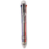 ปากกาหลายสี ปากกาหลากสี ปากกาลูกลื่น หลายสี ในแท่งเดียว 6in1 ทนทาน เขียนลื่น ใช้ได้นาน thaihishop
