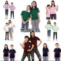 Cheron 22292-เสื้อคอกลมแขนสั้นเด็กผู้หญิง,เสื้อยืดลายสี่เหลี่ยมผืนผ้าสไตล์เกาหลีเสื้อเชคกีเนียเสื้อแขนสั้นสำหรับ CEWE Streets เสื้อรุ่นล่าสุดลำลองเสื้อผ้านำเข้าวัสดุผ้าฝ้าย BJU น่ารักอายุการใช้งานราคาถูก7 8 9 10ปี