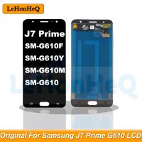 ♟⊙ Original LCD For Samsung Galaxy J7 Prime Display Touch Screen Digitizer Assembly For Samsung G610 G610M LCD Screen