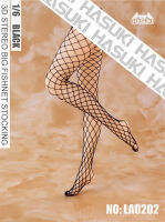 [ตลก NaiNaiKei]HASUKI 16ขนาดหญิง3D ที่ไร้รอยต่อถุงน่อง Fishnet ถุงน่องเสื้อผ้าอุปกรณ์เสริมรุ่นพอดี12นิ้วรูปการกระทำร่างกายตุ๊กตา