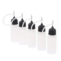 [Auto Stuffs] 5pcs 10ml ezappable Needle bottle Eye Liquid Dropper ตัวอย่างหยดสามารถกาว