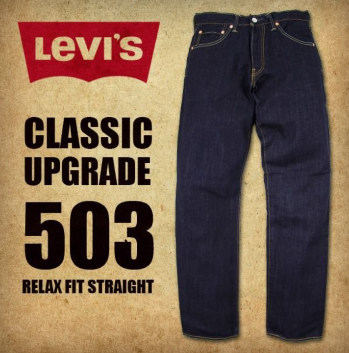 Quần jeans Nam Levi's 503 BIGSIZE Hàng Hiệu 