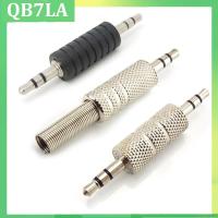 QB7LA Store 3.5mm Male to 3.5 Male Audio Jack Adapter 3 pole Stereo Aux Connector Plug Cable Straight Converter for MP3 MP4 Earphone 1/8inch