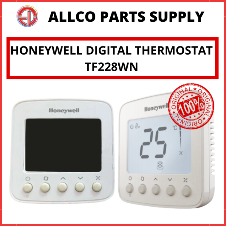 [GENUINE] HONEYWELL DIGITAL THERMOSTAT TF228WNC ALLCO PARTS SUPPLY