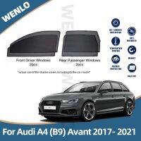 ม่านบังหน้าต่างรถสำหรับรถออดี้ B9 A4 Avant 2017-2023ม่านบังแดดม่านพลังงานแสงอาทิตย์ที่บังแดดรถยนต์อุปกรณ์เสริมเกราะสำหรับยานพาหนะ