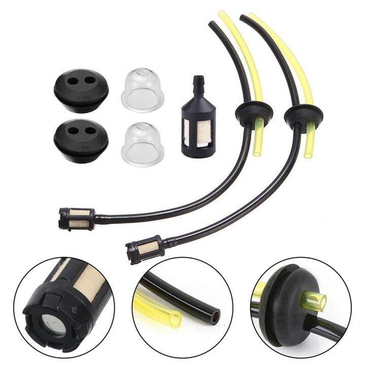 Universal Grass Trimmer Fuel Line Filter Kit For Brush Cutter Strimmer