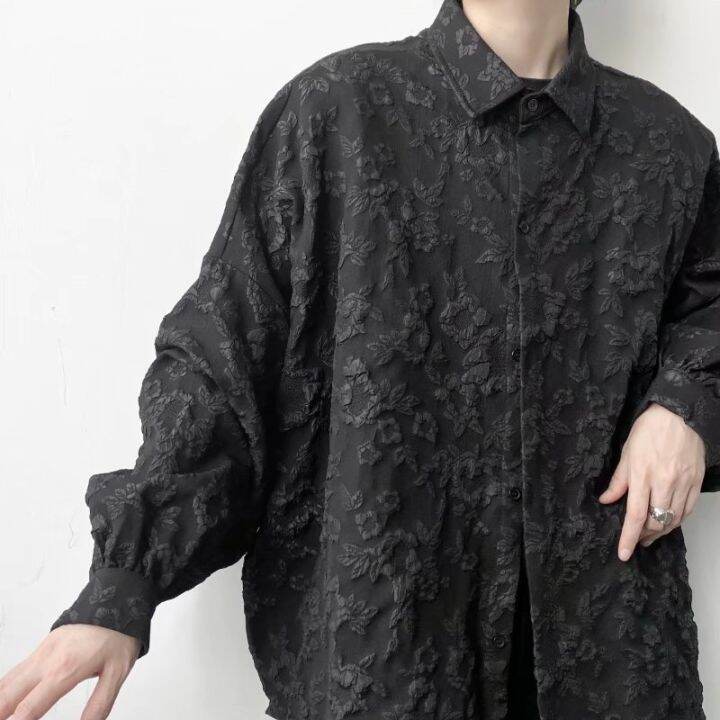 เสื้อเชิ้ตแขนยาวลําลอง-ทรงหลวม-เข้ากับทุกการแต่งกาย-สไตล์ญี่ปุ่น-แฟชั่นฤดูใบไม้ผลิ-และฤดูใบไม้ร่วง-สําหรับผู้ชาย-ไซซ์-m-2xl-9113